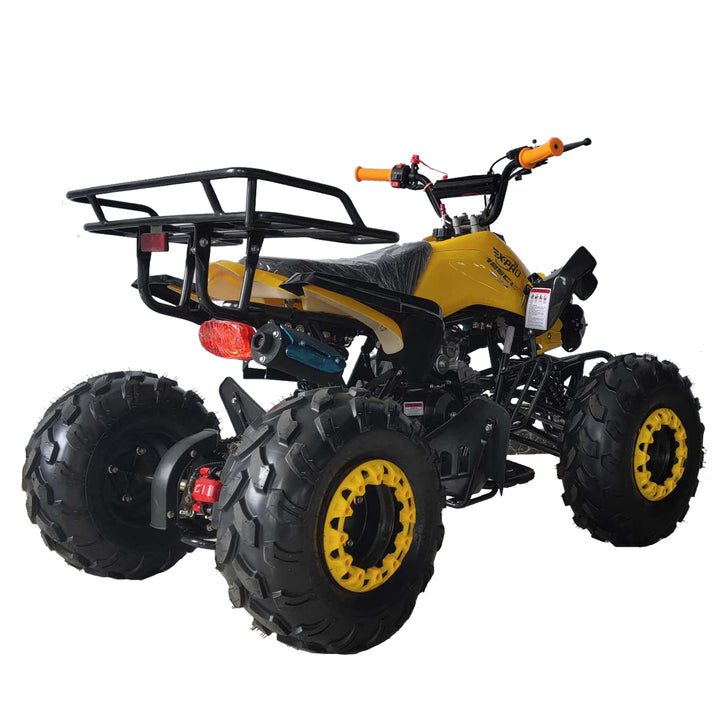 Free shipping! X-PRO Blast 125cc ATV with Automatic Transmission w/Reverse, LED Headlights, Big 19in/18in Tires!