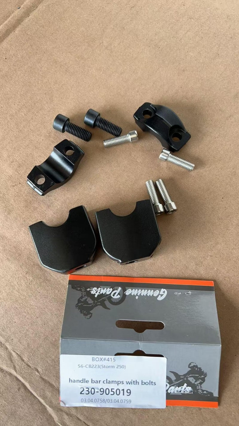 Handlebar Clamps With Bolts