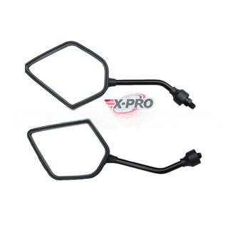 Left Right Rearview Mirrors M10 Pair for 250cc Hawk 250 Dirt Bikes Pit Bikes (Black), Free Shipping for DB-W002, DB-W020/Hawk 250
