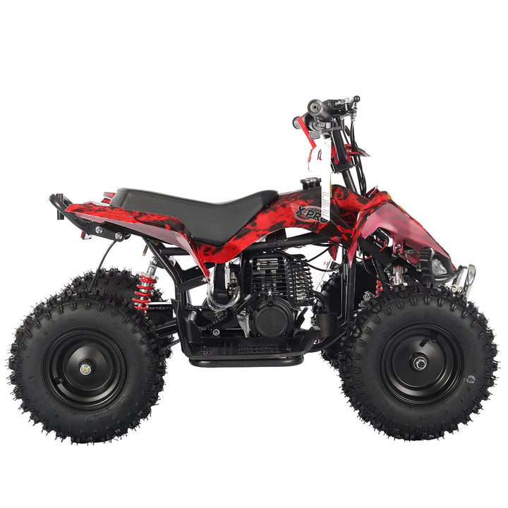 Free Shipping! X-PRO Thunder 40cc ATV with Chain Transmission, Pull start! Disc Brake! 6in Tires!