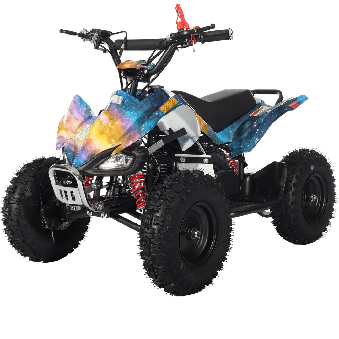 Free Shipping! X-PRO Thunder 40cc ATV with Chain Transmission, Pull start! Disc Brake! 6in Tires!