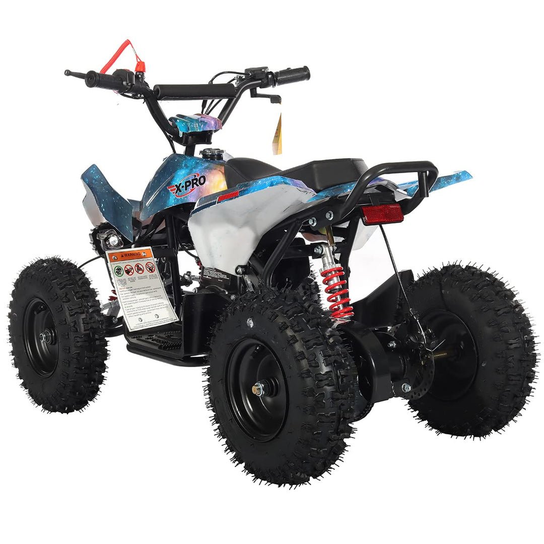 Free Shipping! X-PRO Thunder 40cc ATV with Chain Transmission, Pull start! Disc Brake! 6in Tires!