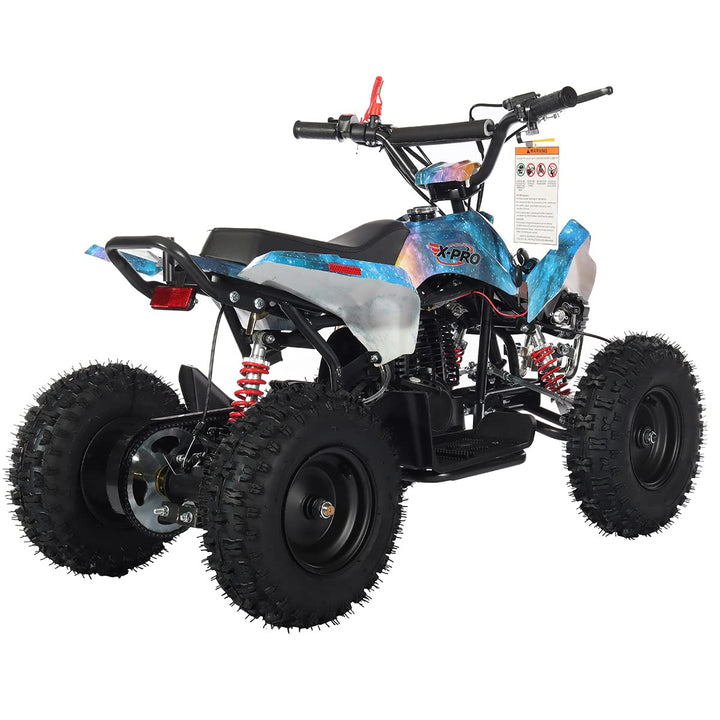 Free Shipping! X-PRO Thunder 40cc ATV with Chain Transmission, Pull start! Disc Brake! 6in Tires!