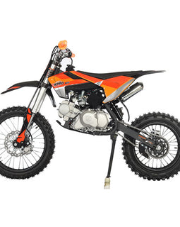 Free Shipping ! X-PRO X17 125cc Dirt Bike with Automatic Transmission, Electric Start, Big 17"/14" Tires!