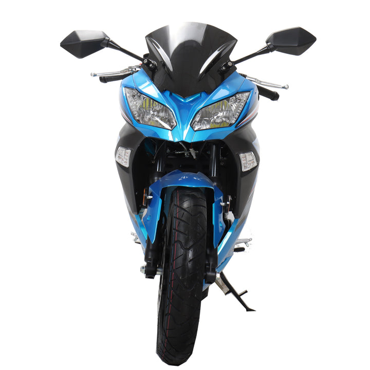 Free Shipping! X-PRO Roaster 250 Electronic Fuel Injection Street Motorcycle with 6-Speed Manual Transmission, Electric Start! 17in Wheels! Assembled In Crate!