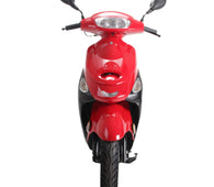Free Shipping! X-PRO Maui 50cc Moped Scooter with 10in Aluminum Wheels, Rear Trunk, Electric/Kick Start! Large Headlight!
