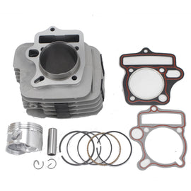 X-PRO® 54MM Cylinder Body Assembly for 125cc Zongshen Engine Motorcycle Boom BD125-10, BD125-11, BD125-2