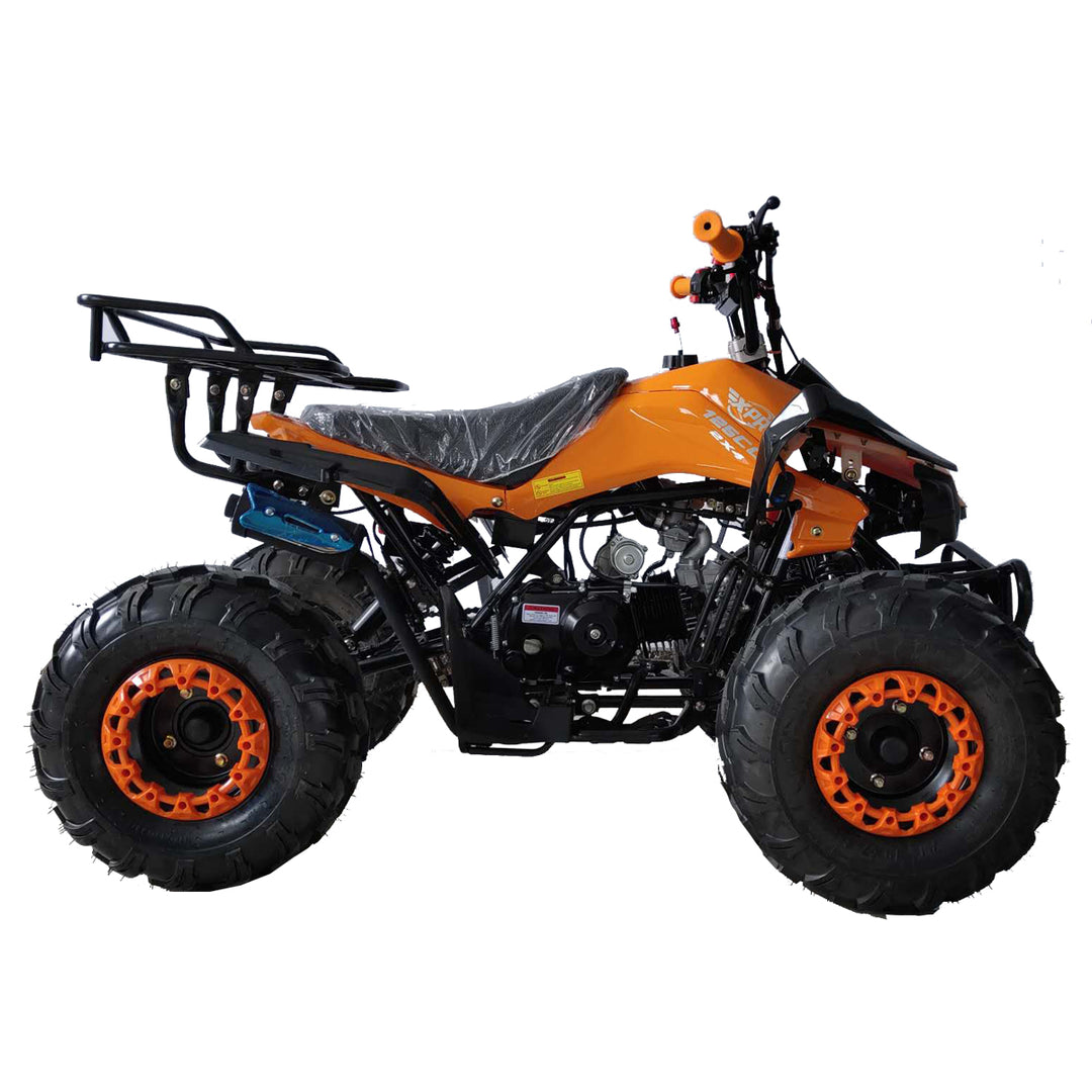 Free shipping! X-PRO Blast 125cc ATV with Automatic Transmission w/Reverse, LED Headlights, Big 19in/18in Tires!