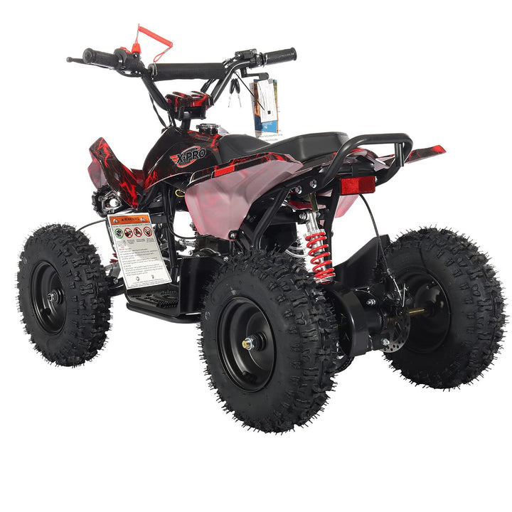 Free Shipping! X-PRO Thunder 40cc ATV with Chain Transmission, Pull start! Disc Brake! 6in Tires!