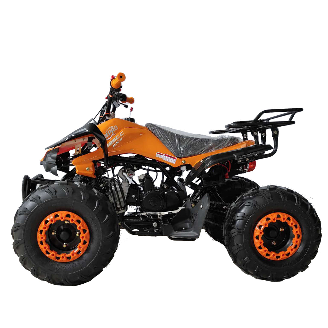Free shipping! X-PRO Blast 125cc ATV with Automatic Transmission w/Reverse, LED Headlights, Big 19in/18in Tires!