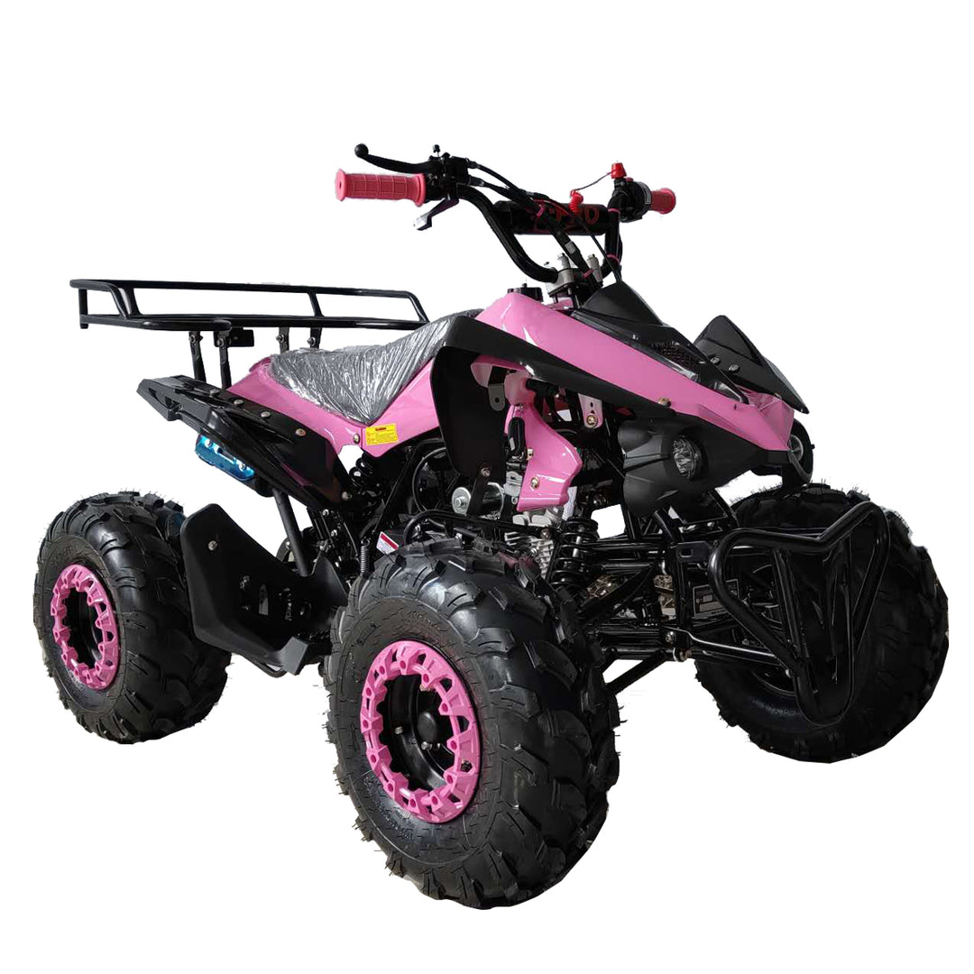Free shipping! X-PRO Blast 125cc ATV with Automatic Transmission w/Reverse, LED Headlights, Big 19in/18in Tires!