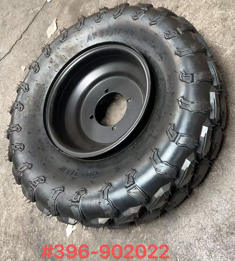 23*7-10 Iron Wheel-Comma Pattern
