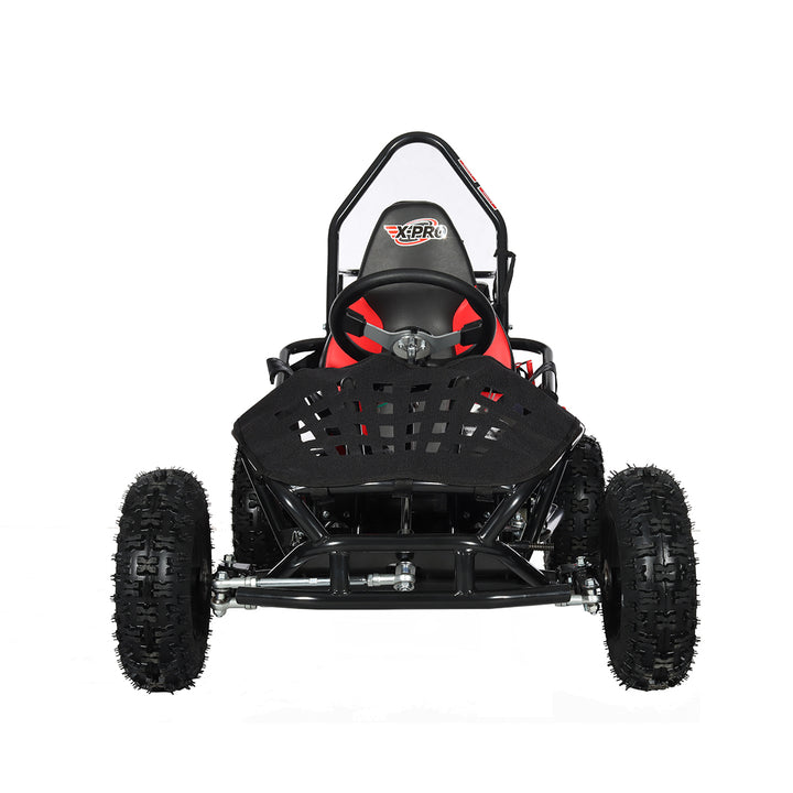 Free shipping! X-PRO Rover 50 49cc Go Kart with Pull Start, Rear Disc Brake, 6in Wheels!