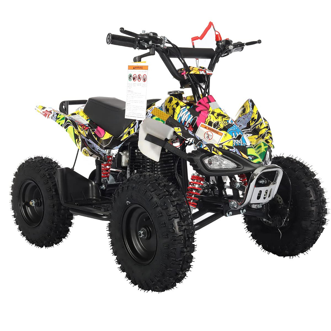Free Shipping! X-PRO Thunder 40cc ATV with Chain Transmission, Pull start! Disc Brake! 6in Tires!