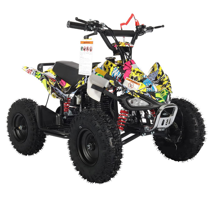 Free Shipping! X-PRO Thunder 40cc ATV with Chain Transmission, Pull start! Disc Brake! 6in Tires!