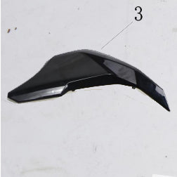 Right Gas Tank Plastic