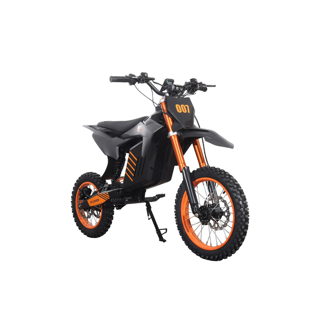 Free Shipping! X-PRO Drax Sport 2700W 48V 23AH Teens Adults Electric Dirt Bike with New Version LED Light! 14"/12" Wheels!