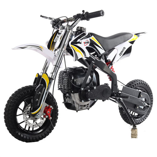 Free Shipping! X-PRO Zephyr Mini Dirt Bike, Gas Power 4 Stroke Dirt Bike! 40CC Pit Bike, Pull Start, 10in Wheels!