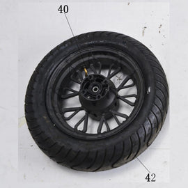 Rear Wheel Rim 3.5-12 for BD125-10 Vader 125cc Motorcycle for MC-N020, MC-N029/BD125-10