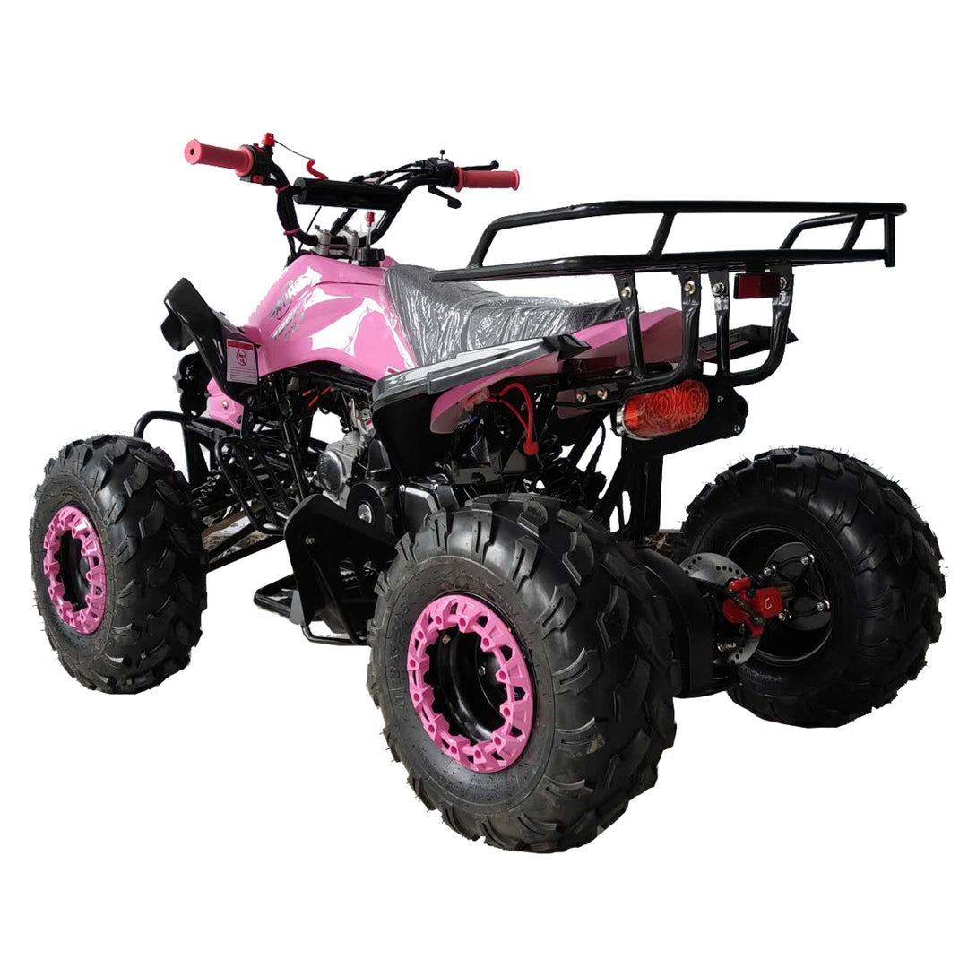 Free shipping! X-PRO Blast 125cc ATV with Automatic Transmission w/Reverse, LED Headlights, Big 19in/18in Tires!