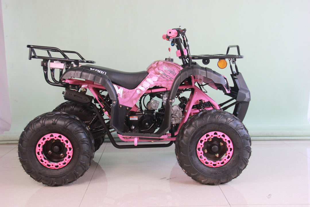 Free shipping! X-PRO Hawk 125cc ATV with Automatic Transmission w/Reverse,  LED Headlights, Remote Control! Big 19in/18inTires!