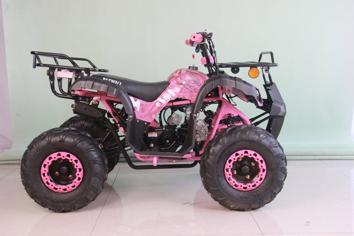 Free shipping! X-PRO Hawk 125cc ATV with Automatic Transmission w/Reverse,  LED Headlights, Remote Control! Big 19in/18inTires!
