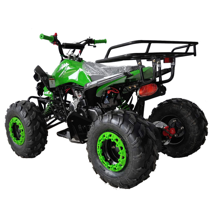 Free shipping! X-PRO Blast 125cc ATV with Automatic Transmission w/Reverse, LED Headlights, Big 19in/18in Tires!