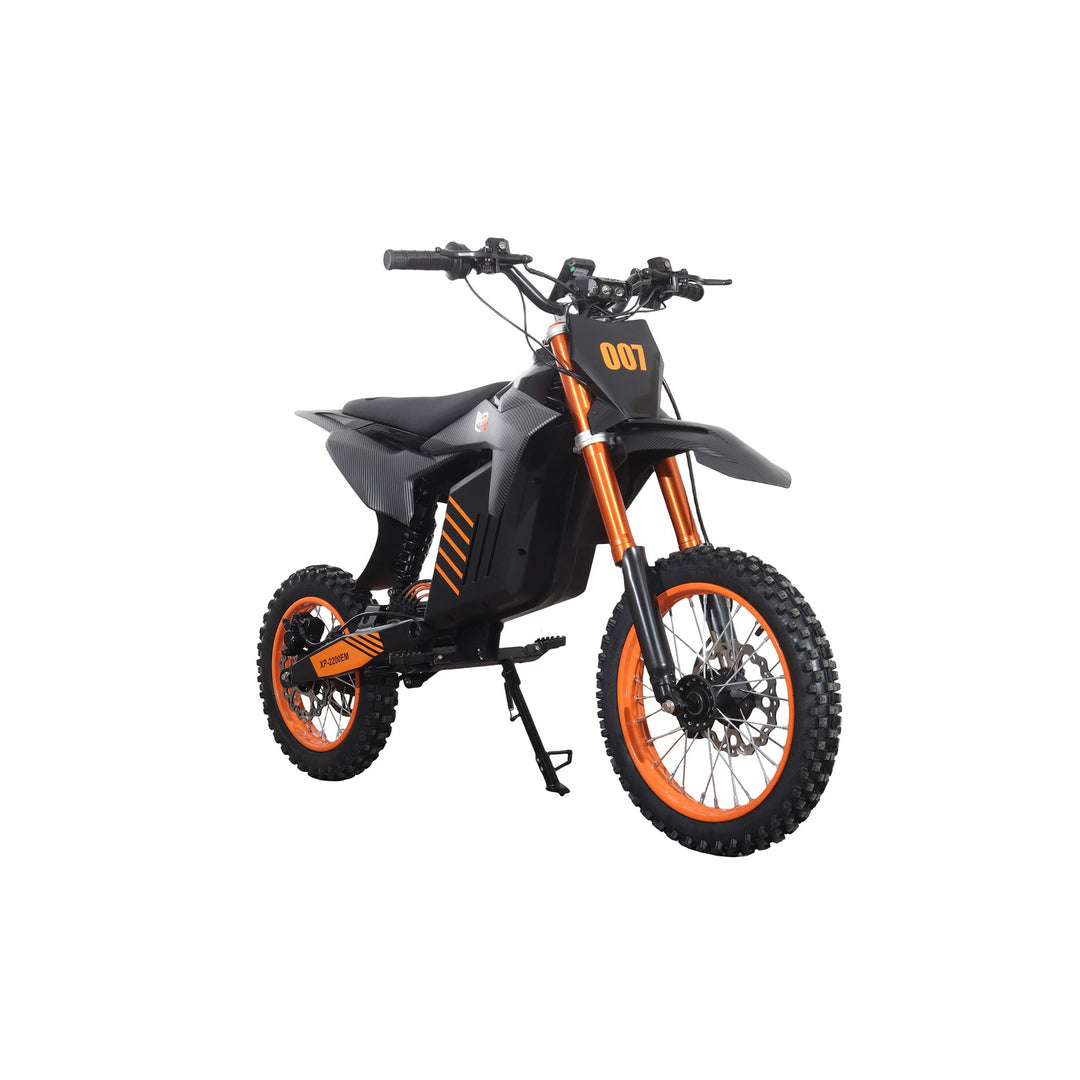 Free Shipping! X-PRO Drax Sport 2700W 48V 23AH Teens Adults Electric Dirt Bike with New Version LED Light! 14"/12" Wheels!