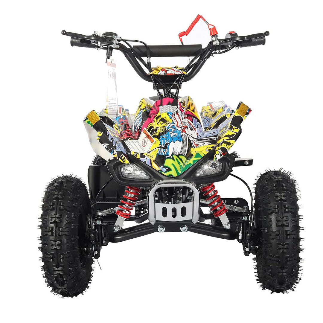 Free Shipping! X-PRO Thunder 40cc ATV with Chain Transmission, Pull start! Disc Brake! 6in Tires!