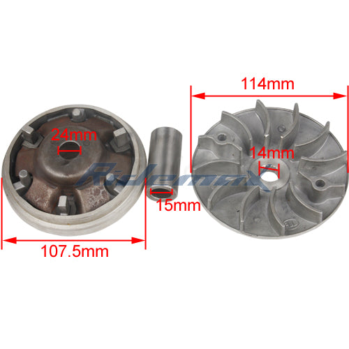 Front Variator Clutch Driving Wheel