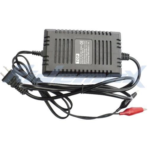 12V Universal Battery Charger for ATVs, Dirt Bikes, Scooters &amp; Go Karts
