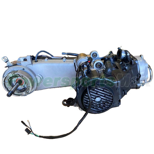 150cc Long Case 4-stroke GY6 Moped Scooter Engine w/CVT Transmission ...