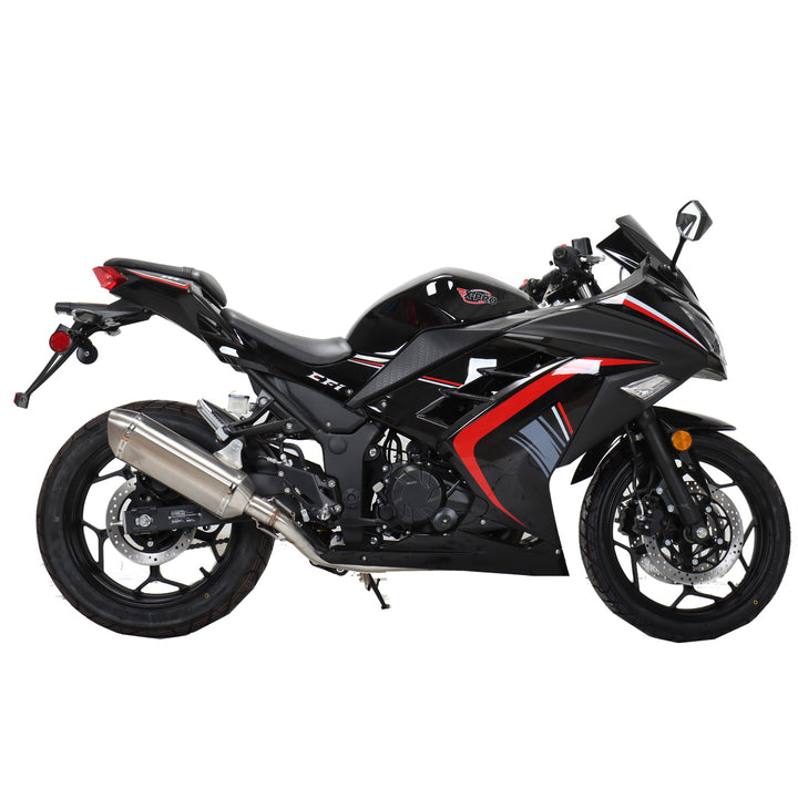 Free Shipping! X-PRO Roaster 250 Electronic Fuel Injection Street Motorcycle with 6-Speed Manual Transmission, Electric Start! 17in Wheels! Assembled In Crate!