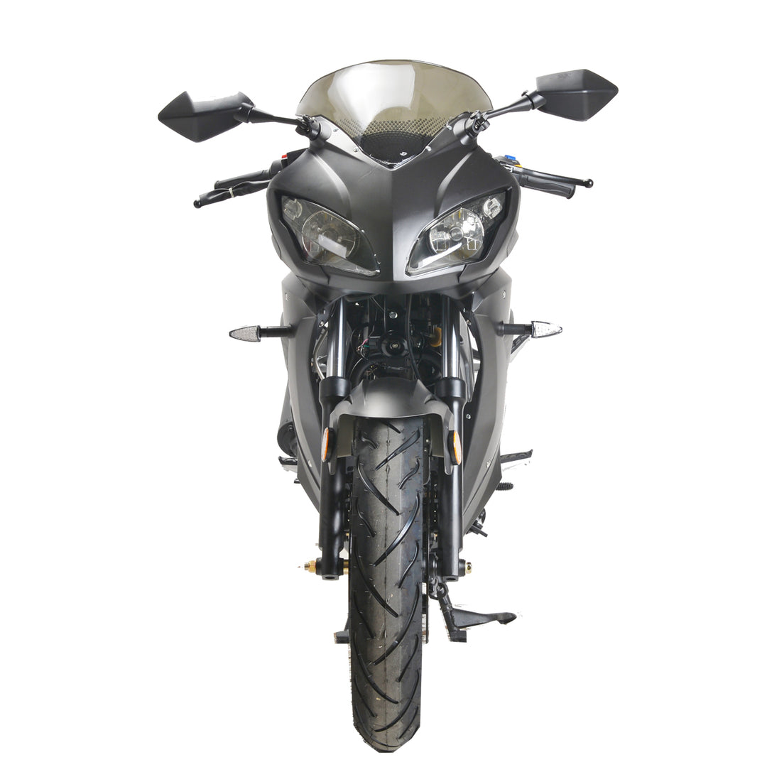 Free Shipping! X-PRO 125cc Ninja Motorcycle with Manual Transmission, Electric Start! 17in Wheels! Assembled In Crate!