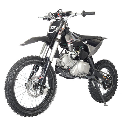Free Shipping ! X-PRO X17 125cc Dirt Bike with Automatic Transmission, Electric Start, Big 17in/14in Tires!