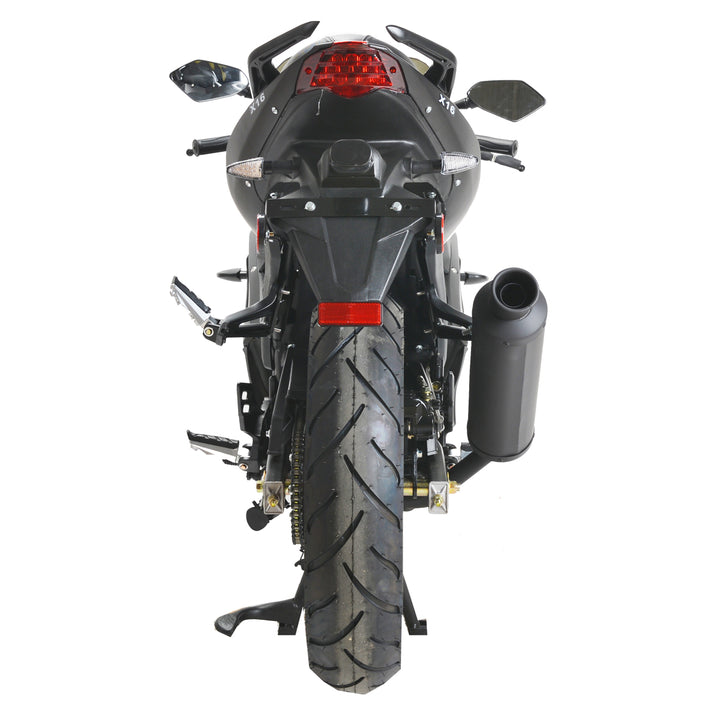 Free Shipping! X-PRO 125cc Ninja Motorcycle with Manual Transmission, Electric Start! 17in Wheels! Assembled In Crate!