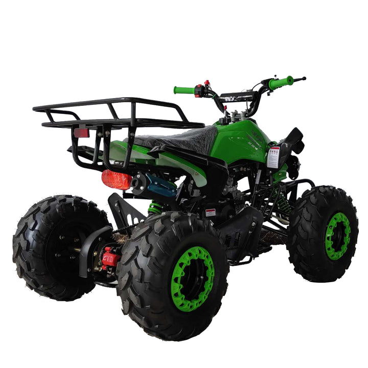 Free shipping! X-PRO Blast 125cc ATV with Automatic Transmission w/Reverse, LED Headlights, Big 19in/18in Tires!
