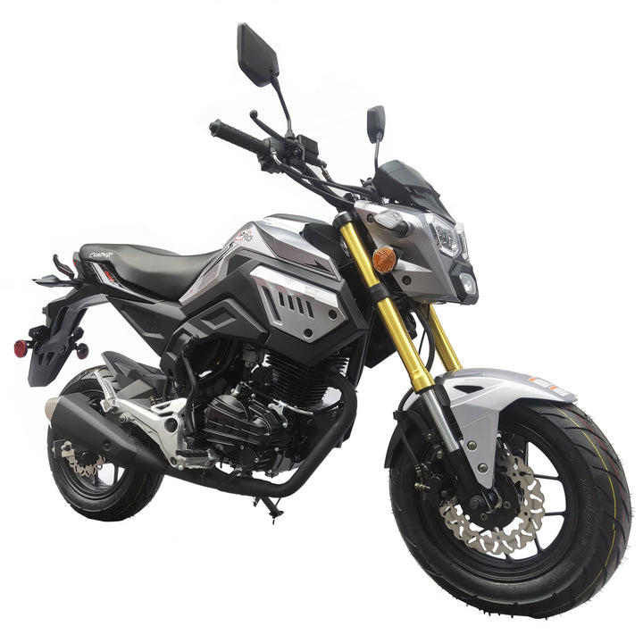 Free Shipping! X-PRO Condor150cc Street Motorcycle with 5-Speed Manual Transmission, Electric/Kick Start! 12in Wheels!