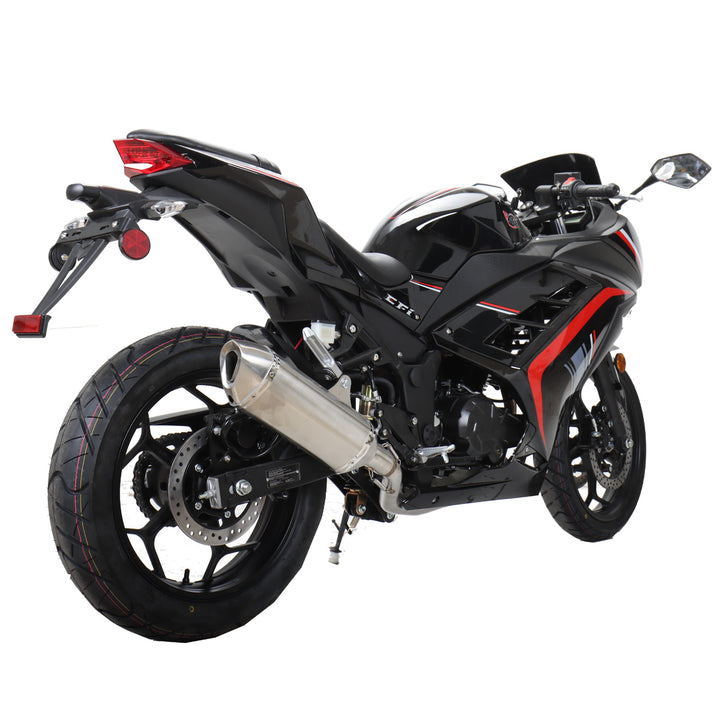 Free Shipping! X-PRO Roaster 250 Electronic Fuel Injection Street Motorcycle with 6-Speed Manual Transmission, Electric Start! 17in Wheels! Assembled In Crate!