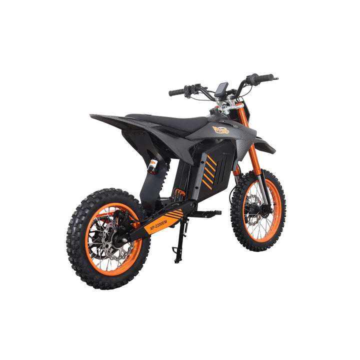 Free Shipping! X-PRO Drax Sport 2700W 48V 23AH Teens Adults Electric Dirt Bike with New Version LED Light! 14"/12" Wheels!