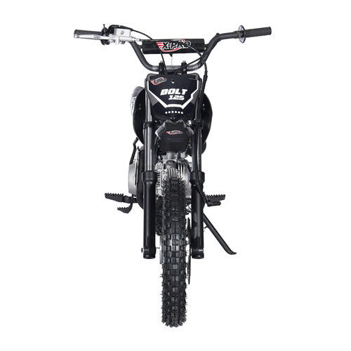 Free Shipping! X-PRO Bolt 125cc Dirt Bike with 4-Speed Semi-Automatic Transmission, Kick Start, Big 14in/12in Tires! Zongshen Brand Engine!