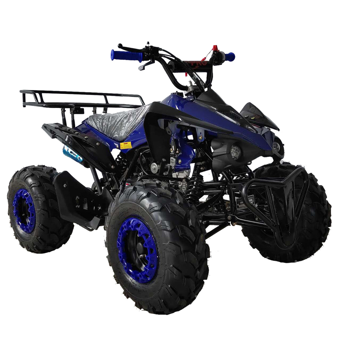 Free shipping! X-PRO Blast 125cc ATV with Automatic Transmission w/Reverse, LED Headlights, Big 19in/18in Tires!