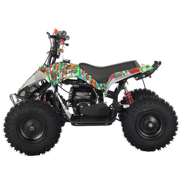 Free Shipping! X-PRO Thunder 40cc ATV with Chain Transmission, Pull start! Disc Brake! 6in Tires!