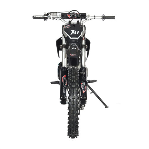 Free Shipping ! X-PRO X17 125cc Dirt Bike with Automatic Transmission, Electric Start, Big 17in/14in Tires!