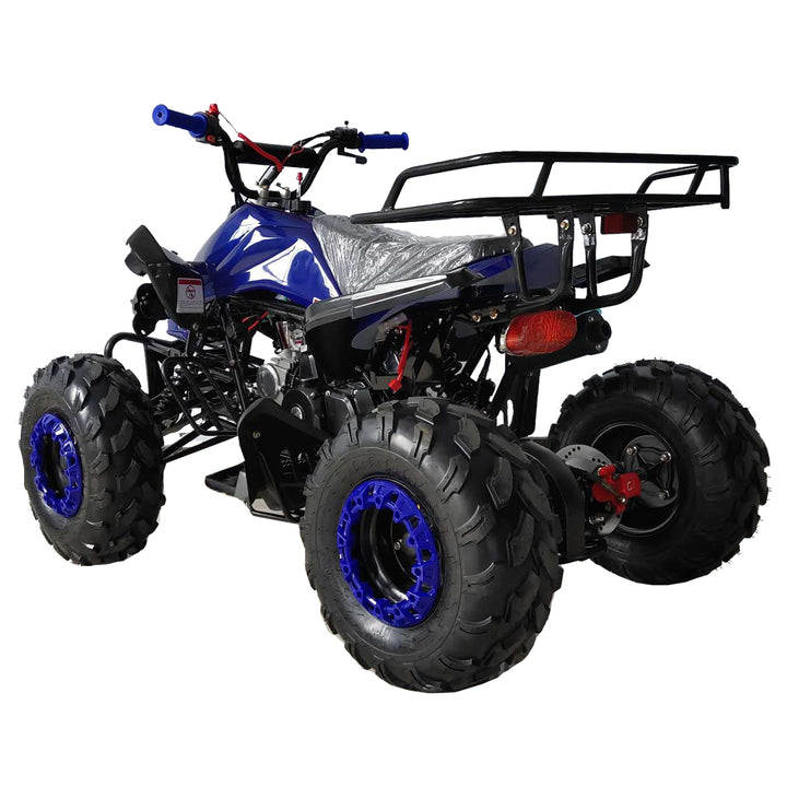 Free shipping! X-PRO Blast 125cc ATV with Automatic Transmission w/Reverse, LED Headlights, Big 19in/18in Tires!