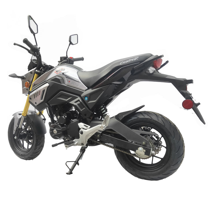 Free Shipping! X-PRO Condor150cc Street Motorcycle with 5-Speed Manual Transmission, Electric/Kick Start! 12in Wheels!