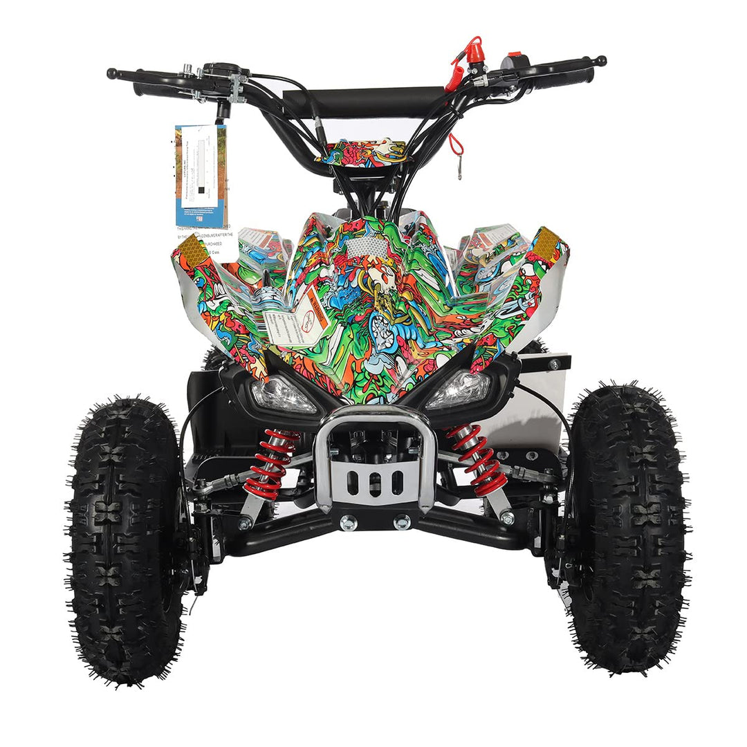 Free Shipping! X-PRO Thunder 40cc ATV with Chain Transmission, Pull start! Disc Brake! 6in Tires!