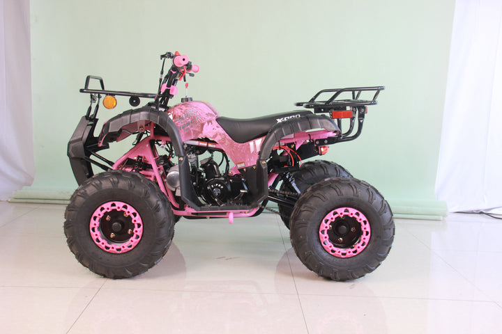 Free shipping! X-PRO Hawk 125cc ATV with Automatic Transmission w/Reverse,  LED Headlights, Remote Control! Big 19in/18inTires!