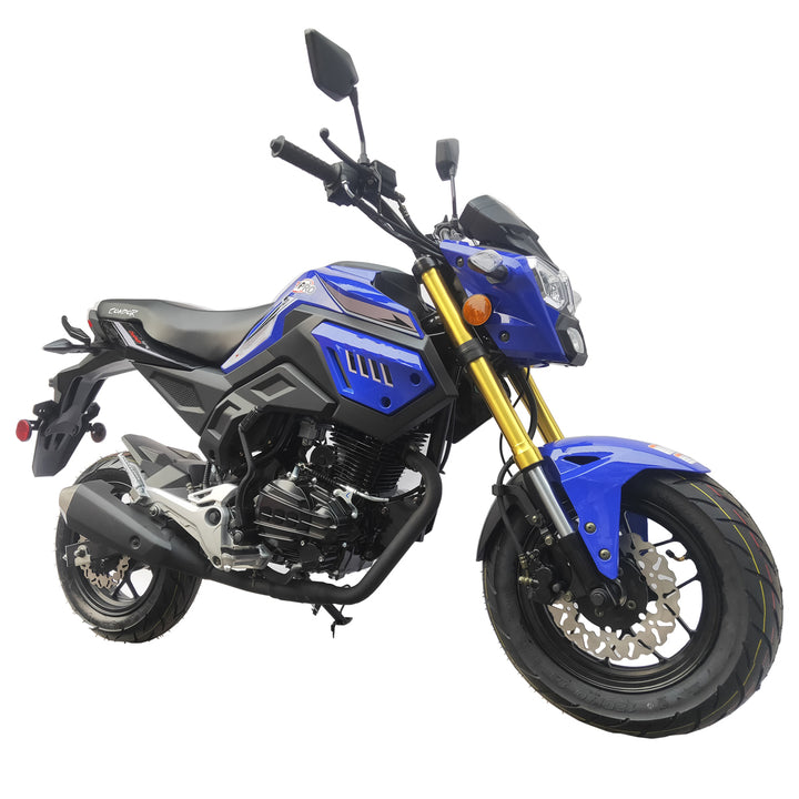 Free Shipping! X-PRO Condor150cc Street Motorcycle with 5-Speed Manual Transmission, Electric/Kick Start! 12in Wheels!