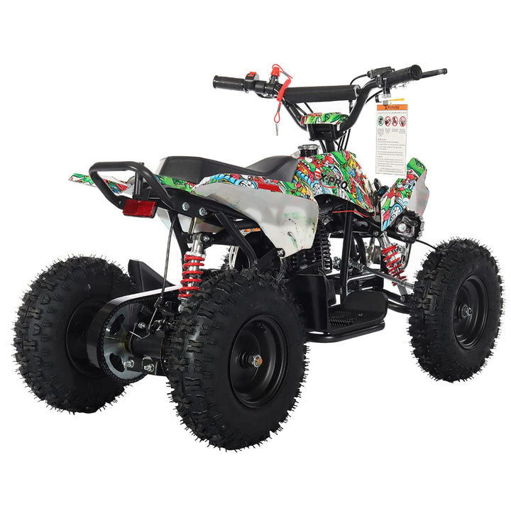 Free Shipping! X-PRO Thunder 40cc ATV with Chain Transmission, Pull start! Disc Brake! 6in Tires!